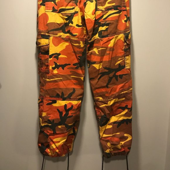 Rothco camouflage orange cargo pants - Picture 5 of 7